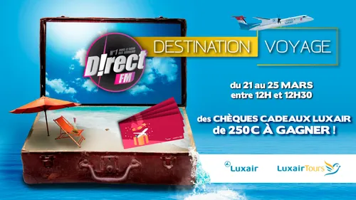 Destination Voyage fait son retour sur D!RECT FM